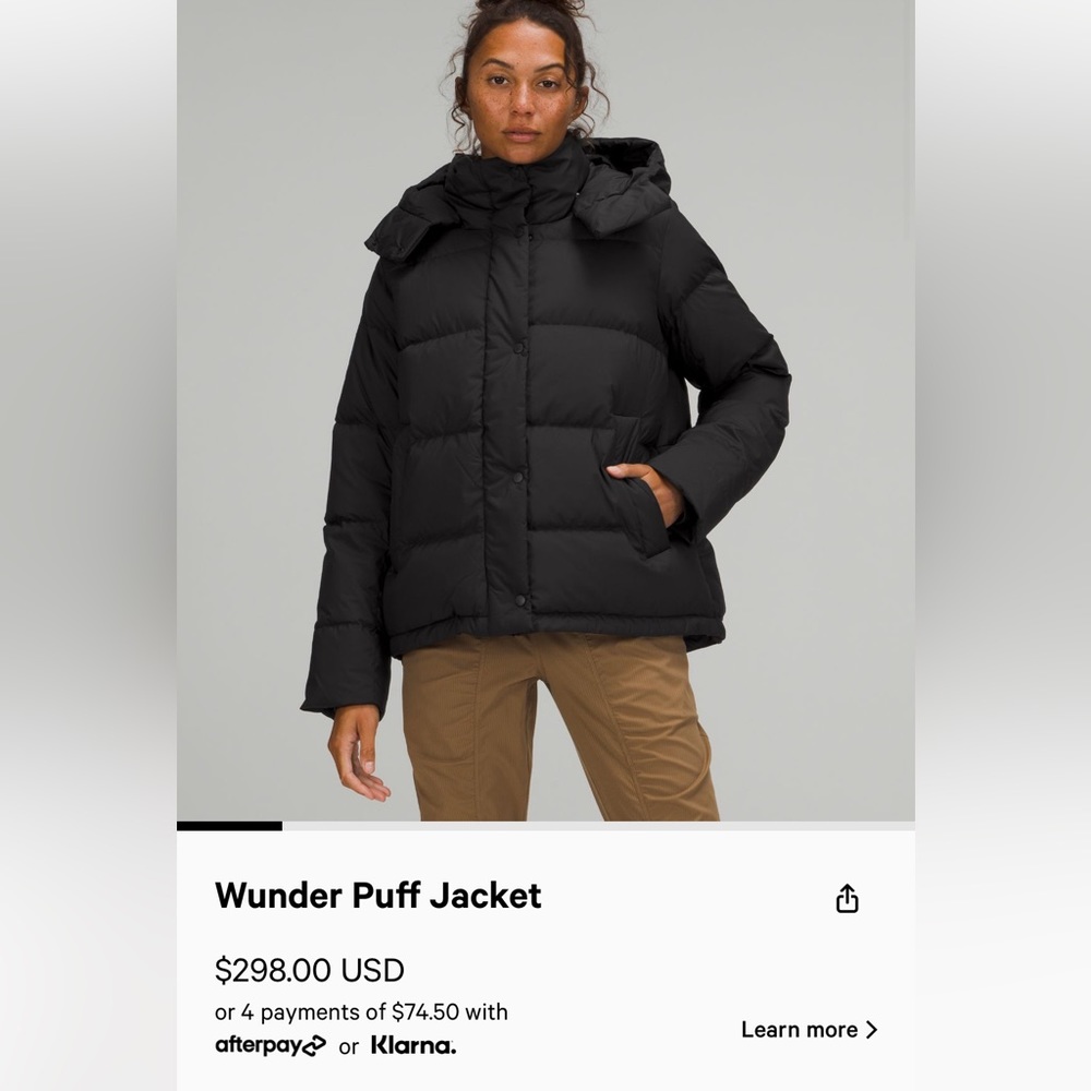 LULULEMON WUNDERPUFF JACKET